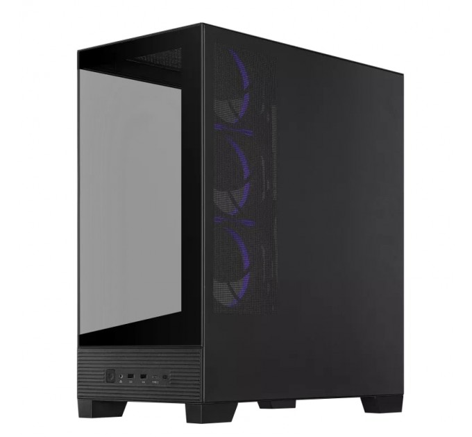 ASUS Корпус Asus A31 Plus Black Tempered Glass без БЖ (90DC00R0-B19000)