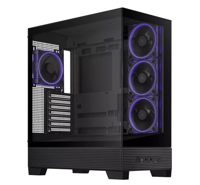 ASUS Корпус Asus A31 Plus Black Tempered Glass без БЖ (90DC00R0-B19000)