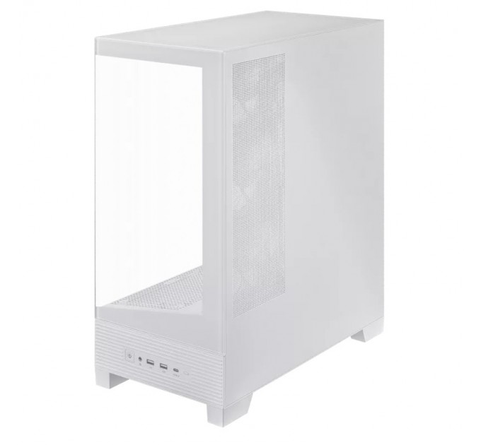 ASUS Корпус Asus A31 Plus White Tempered Glass без БЖ (90DC00R3-B19000)