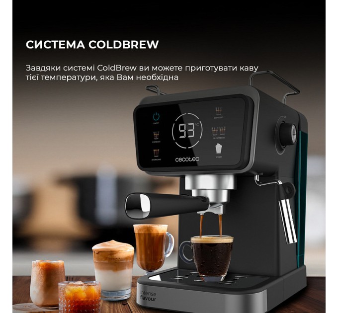 Cecotec Кавоварка ріжкова Cecotec Power Espresso 20 ColdBrew Touch (CCTC-00269)