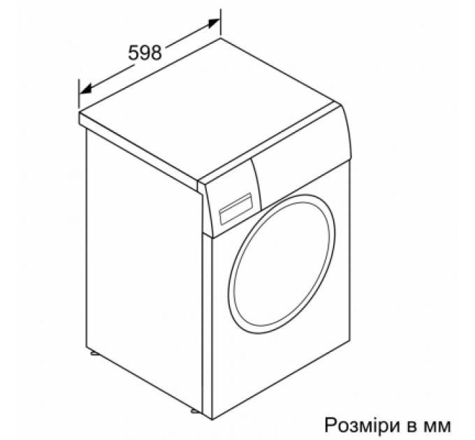 Bosch Пральна машина Bosch WGE03200BY