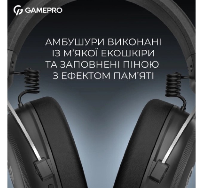 GamePro Навушники GamePro Asgard Skald 4-Mode Black (HSW160B)