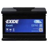 Акумулятор автомобільний EXIDE EXCELL 74A (EB740)