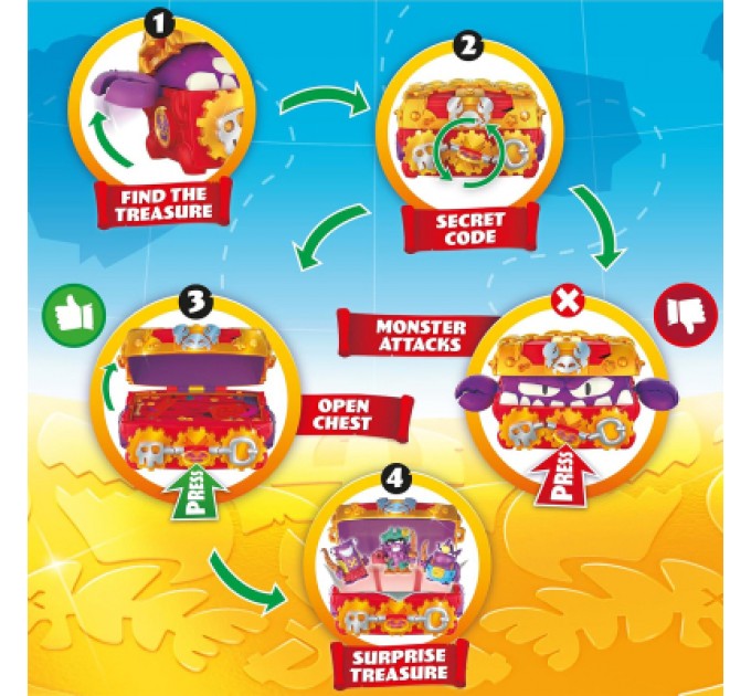 Piratix Ігровий набір Piratix S Скриня зі скарбами (PPXSP116IN00)