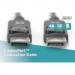 Digitus Кабель мультимедійний Display Port to Display Port 2.0m UHD 4K Digitus (DB-340100-020-S)
