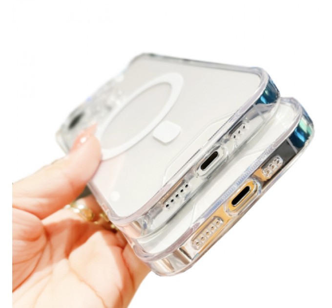 BeCover Чохол до мобільного телефона BeCover Space Case MagSafe Apple iPhone 16e Transparent (713884)