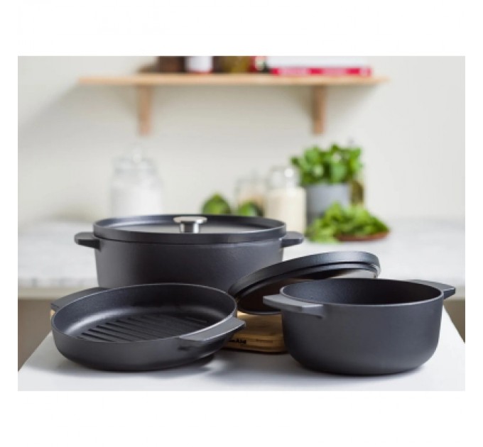 KitchenAid Сковорода KitchenAid Matte Oven-to-table гриль 26 см (CC004600-001)