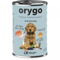 Orygo Консерви для собак Orygo Puppies вологий корм для щенят з лососем 400 г (8436586312299)
