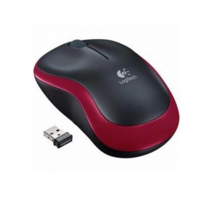Logitech Мишка Logitech M185 red (910-002237)
