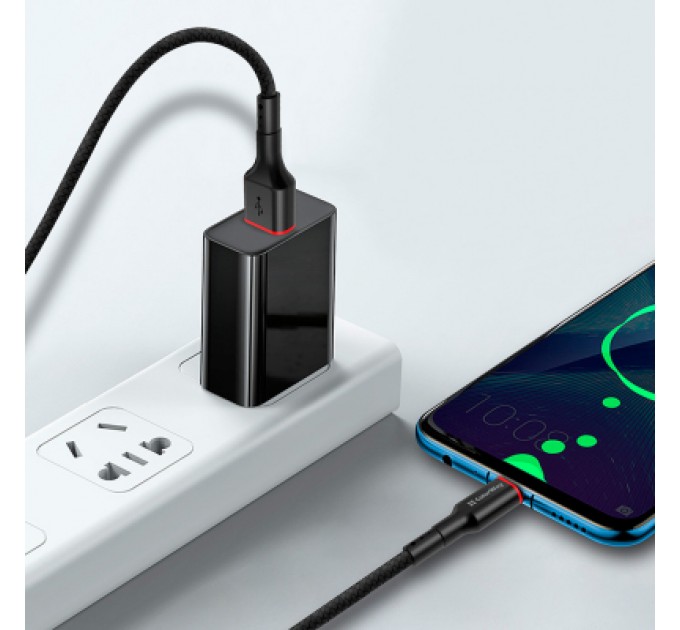 ColorWay Дата кабель USB-C to USB-C 1.0m 2.4А black ColorWay (CW-CBUC064-BK)
