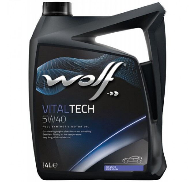 Wolf Моторна олива Wolf Vitaltech 5W-40 4л (8311192)