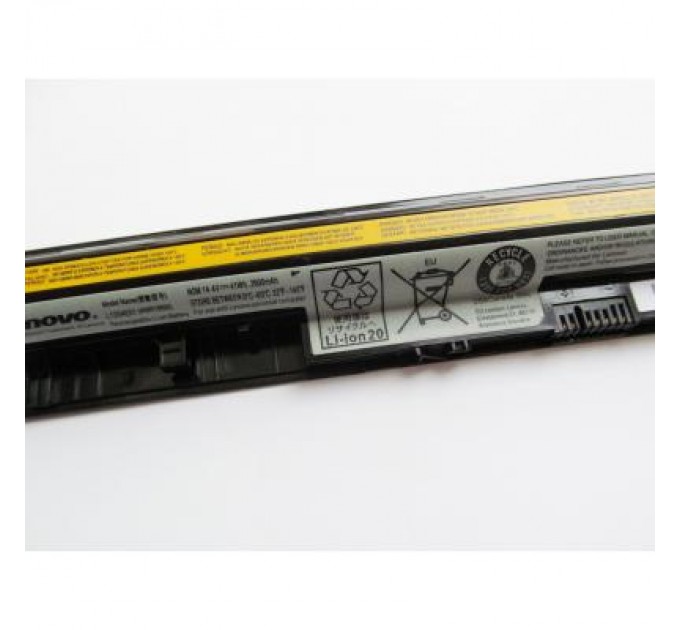 Lenovo Акумулятор до ноутбука Lenovo IdeaPad G50/G500s L12S4E01, 2900mAh (41Wh), 4cell, 14.4V, Li (A47449)
