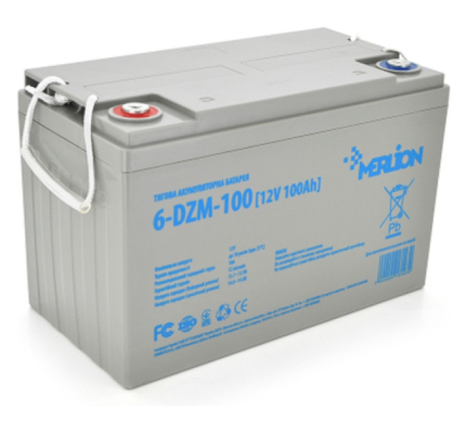 Merlion Батарея до ДБЖ Merlion 6-DZM-100, 12V 100Ah (6-DZM-100)