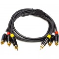 PowerPlant Кабель мультимедійний Smart AV 1.5m (S-AU-1.5) PowerPlant (CA911745)