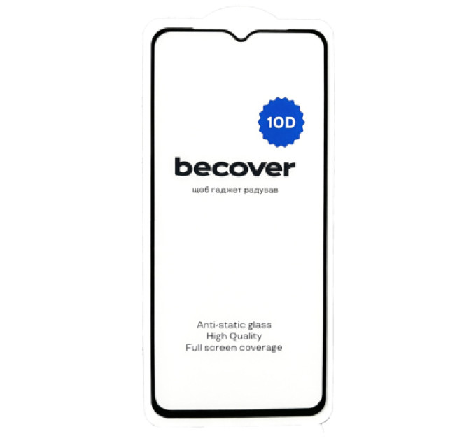 BeCover Скло захисне BeCover Samsung Galaxy A04 SM-A045 10D Black (711519)