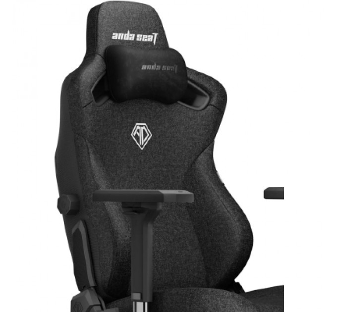 Anda Seat Крісло ігрове Anda Seat Kaiser 3 Fabric Size XL Black (AD12YDC-XL-01-B-CF)