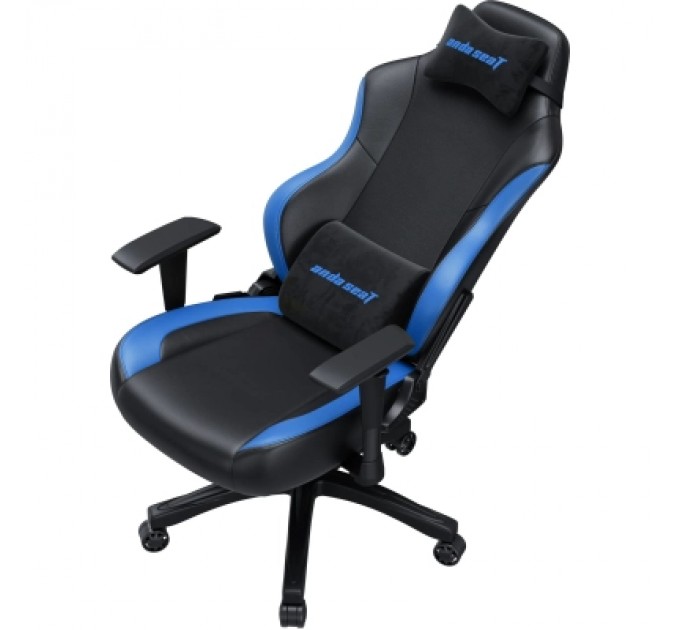 Anda Seat Крісло ігрове Anda Seat Luna Color PVC Size L Black/Blue (AD18-48-BS-PV)