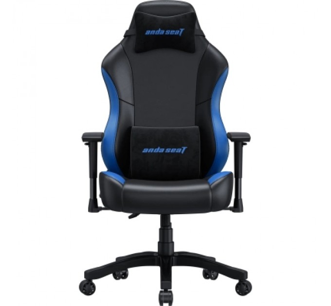 Anda Seat Крісло ігрове Anda Seat Luna Color PVC Size L Black/Blue (AD18-48-BS-PV)
