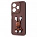 NCase Чохол-накладка Pretty Things Case для Xiaomi Redmi 13 4G/Poco M6 4G/Note 13R Brown/Rabbit