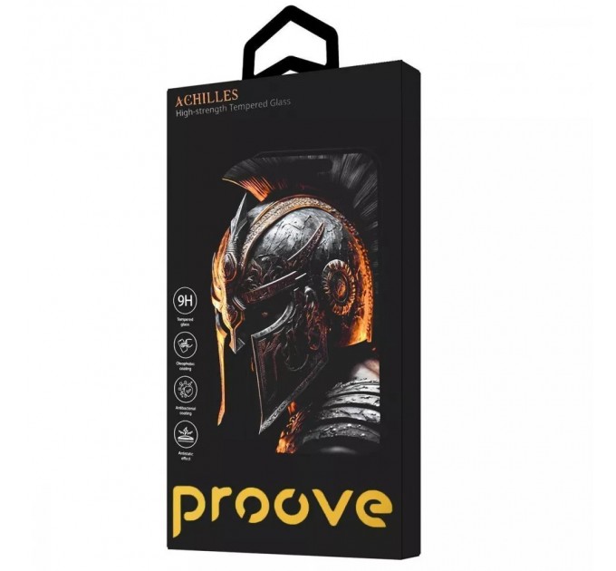 Proove Захисне скло Proove Achilles для Apple iPhone 16 Plus Black (PGPAIP16PL01)