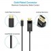 Choetech Кабель мультимедійний USB-C to DisplayPort 1.8m 4K 60Hz Choetech (XCP-1801BK)