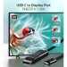 Choetech Кабель мультимедійний USB-C to DisplayPort 1.8m 8K 30Hz Choetech (XCP-1803-BK)