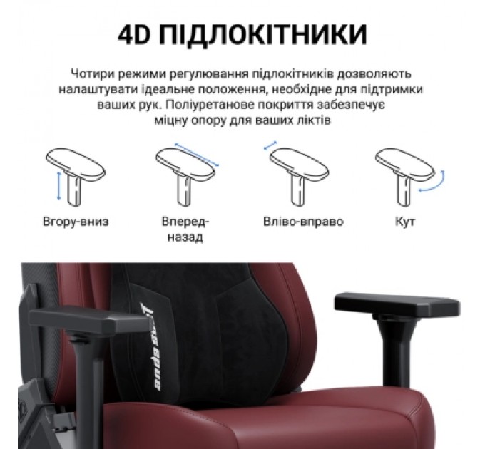 AndaSeat Крісло ігрове AndaSeat Kaiser 3E Fabric Size XL Dark Grey (AD23YC-XL-09-GB-CF-G01)