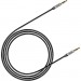 Baseus Кабель мультимедійний 3.5mm M/M 0.5m Yiven M30 black-silver Baseus (CAM30-AS1)