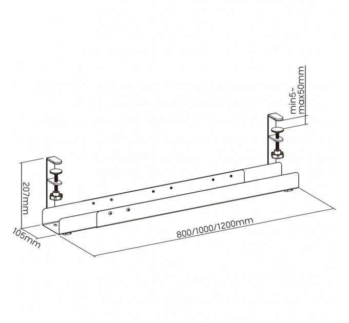 OfficePro Органайзер для кабелю OfficePro CT770W White