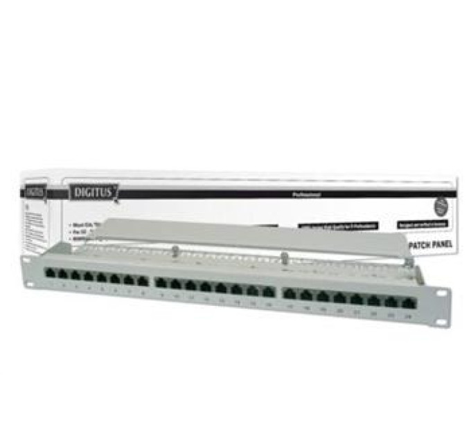 Assmann Патч-панель 19" 1U 24 порти 5e FTP в зборі Digitus (DN-91524S)