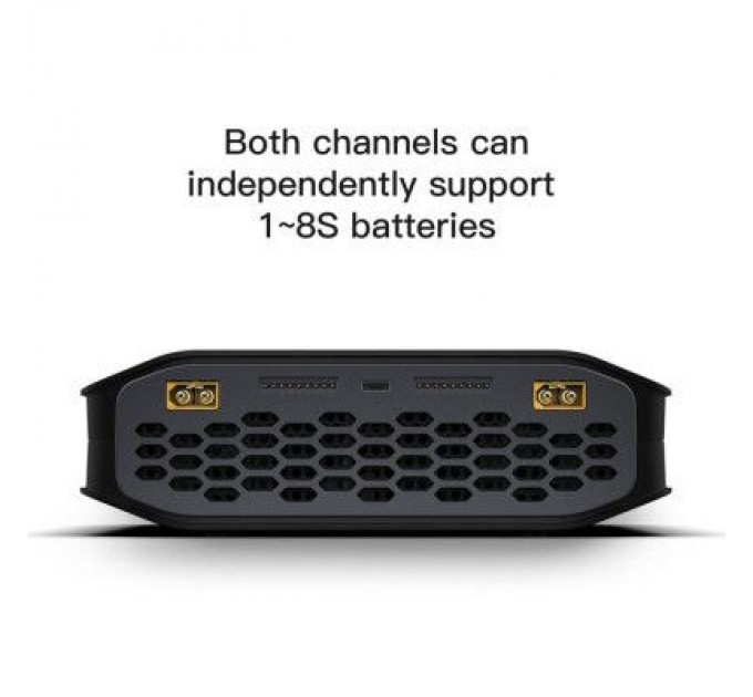 iSDT Зарядний пристрій для дрона iSDT K4 AC 400W DC 600Wx2 (HP0015.K4)