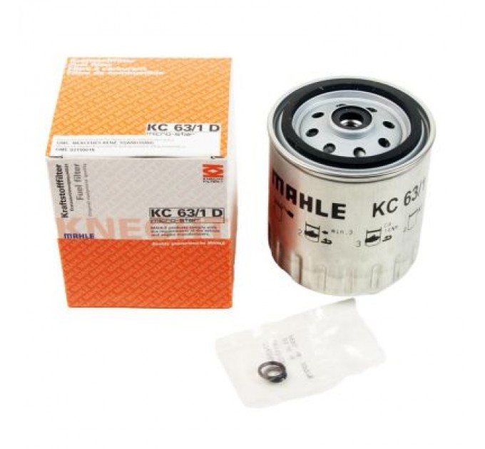 Mahle Фільтр паливний Mahle KC63/1D