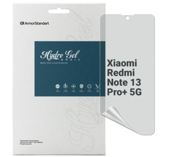 Armorstandart Плівка захисна Armorstandart Matte Xiaomi Redmi Note 13 Pro+ 5G (ARM71865)