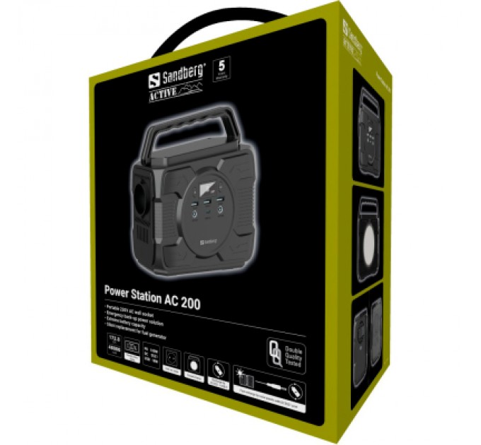 Sandberg Зарядна станція Sandberg AC200 173Wh (420-83)