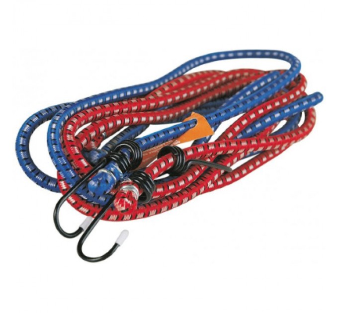 Poputchik Стяжний ремінь Poputchik 2шт x 150см O 8MM "ELASTIC STRAP" (18226-IS)