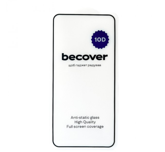 BeCover Скло захисне BeCover Poco X5 Pro 5G 10D Black (711526)