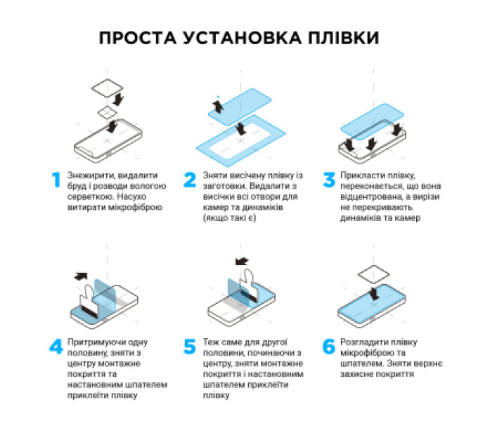 Armorstandart Плівка захисна Armorstandart Kit Ultra Clear 10 pcs (ARM67432)