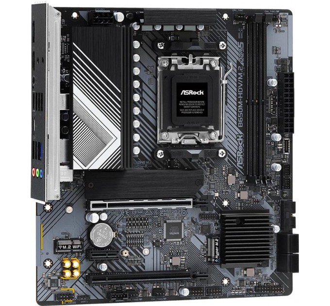 ASRock Материнська плата ASRock B650M-HDV/M.2 Socket AM5