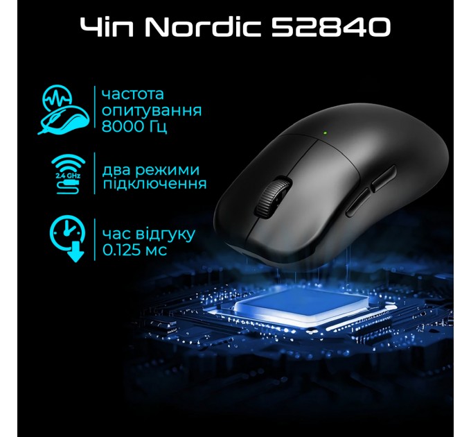 RAWM Миша бездротова RAWM ES21Pro Black