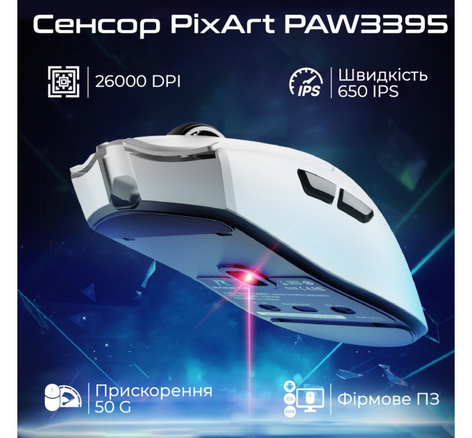 RAWM Миша бездротова RAWM SA-MH01 Black