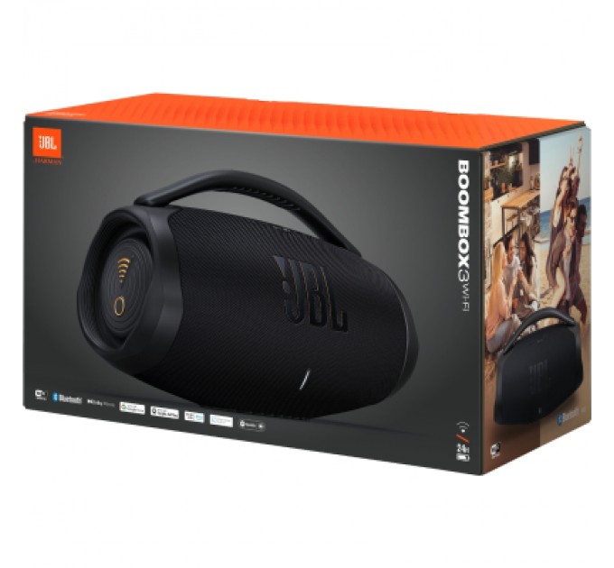 JBL Акустична система JBL Boombox 3 Wi-Fi Black (JBLBB3WIFIBLKEP)