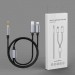 XoKo Кабель мультимедійний MH-232 AUX 3.5mm - USB Type-C - Lightning XoKo (XK-MH-232)