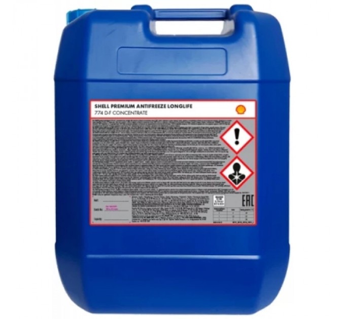 Shell Антифриз Shell Premium LL 20л (конц. G12+ черв.) (6600)