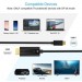 Choetech Кабель мультимедійний USB-C to HDMI 3.0m USB 3.1 Thunderbolt 3 Choetech (XCH-0030)