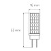 Eurolamp Лампочка Eurolamp Светодиодная капсульная лампа EUROLAMP LED силикон G4 5W 500Lm 400 (LED-G4-0540(12))