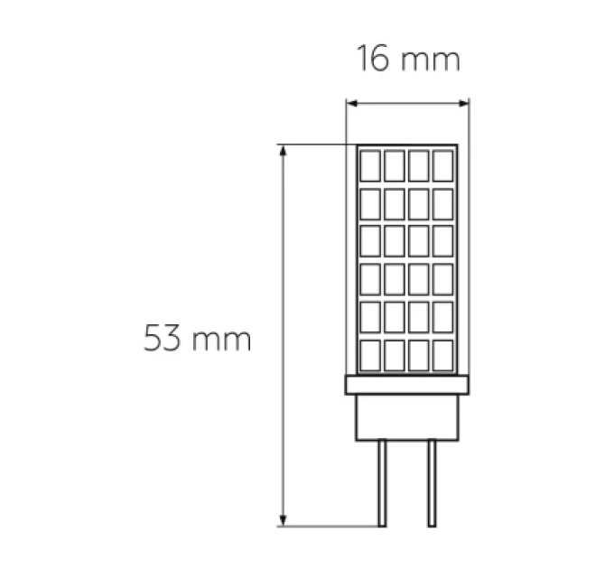 Eurolamp Лампочка Eurolamp Светодиодная капсульная лампа EUROLAMP LED силикон G4 5W 500Lm 400 (LED-G4-0540(220))