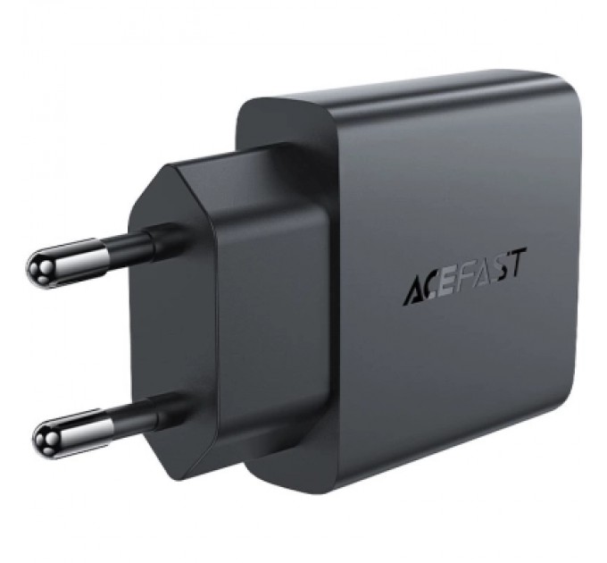 Acefast Зарядний пристрій Acefast A65 USB-C PD20W GaN ultra-thin Black (6974316282686)