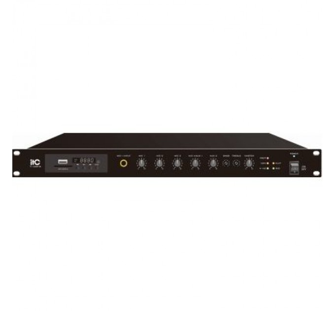 ITC Підсилювач ITC 500 Вт з USB/SD/TUNER (T-500DTB)
