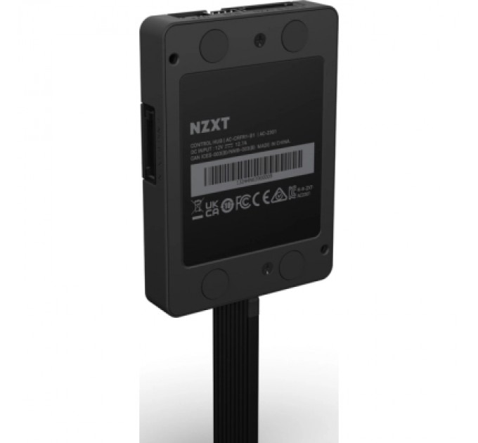NZXT Контроллер вентилятора NZXT Control Hub Digital RGB Lighting and Fan Speed Controller (AC-CRFR1-B1)