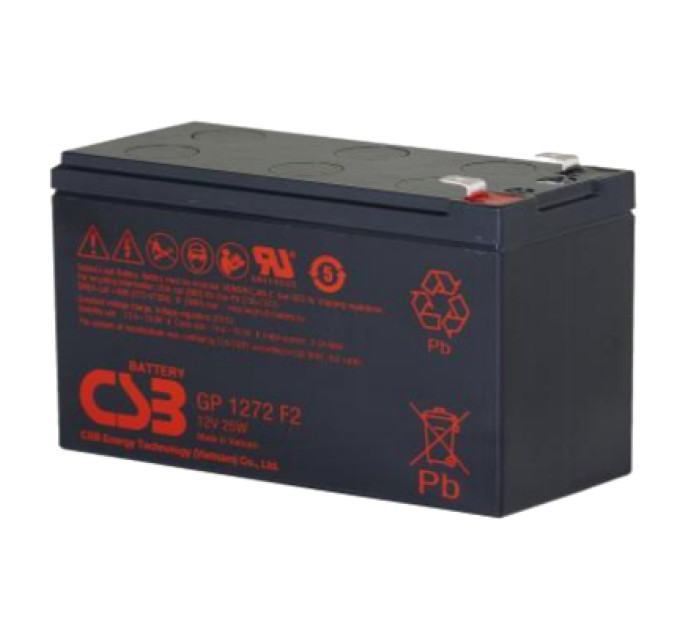 CSB Батарея до ДБЖ CSB 12В 7.2 Ач (25W) (GP1272_25W)